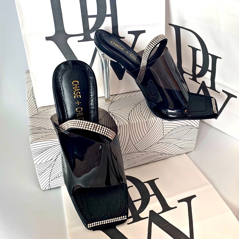 BRAND NEW! Glam Heels